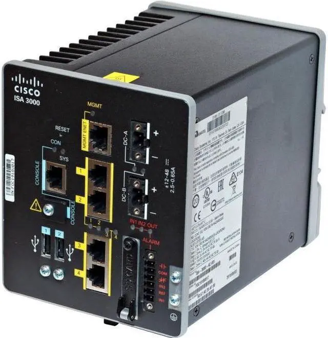 Main image of Cisco Industrial Security Appliances 3000 2copper 2 fiber ports