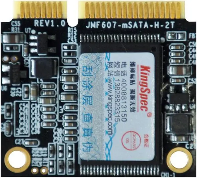 Main image of KingSpec 64GB Half-size mSATA SSD Solid State Disk TLC for Tablet PCs - MSH-64T