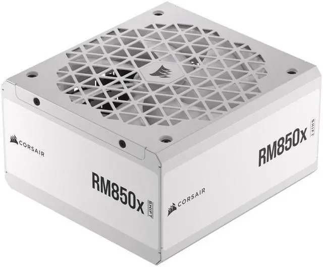 Main image of CORSAIR RMx Shift White Series, RM850x Shift White, 850 Watt, 80 PLUS GOLD, Fully Modular Power Suppl