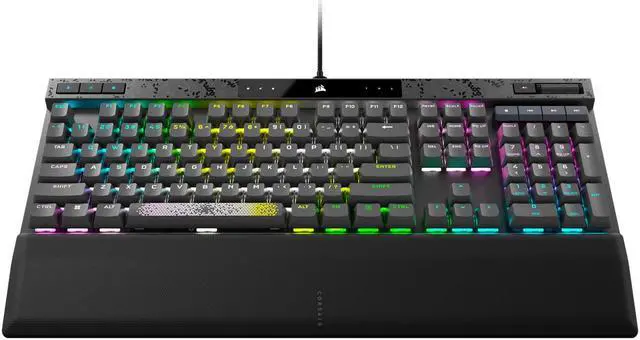 Alt view image 2 of 2 - CORSAIR K70 MAX RGB Magnetic-Mechanical Gaming Keyboard, Adjustable CORSAIR MGX Switches, Dedicated Media Controls, CORSAIR AXON, Aluminum Frame, Steel Gray