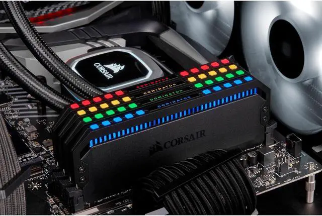 Alt view image 2 of 2 - CORSAIR Dominator Platinum RGB 32GB (2 x 16GB) 288-Pin PC RAM DDR5 6400 (PC5 51200) Desktop Memory Model CMT32GX5M2B6400C32