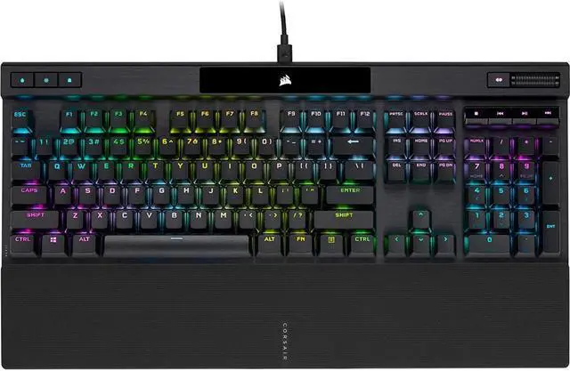 Alt view image 2 of 2 - Corsair K70 RGB PRO Gaming Keyboard Cable Connectivity USB 3.0, USB 3.1 Type A Interface RGB LED 104 Key Volume Control Lock Key, Stop, Mute, English North America Black