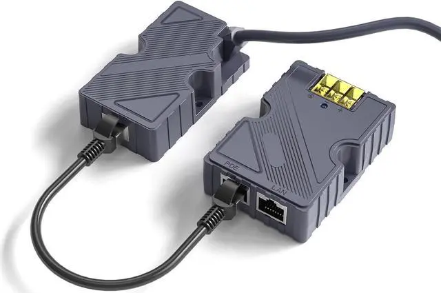 Alt view image 2 of 7 - XLTTYWL Starlink PoE Injector, Starlink Ethernet Adapter Kit to Ethernet Cord for Starlink Satellite Dish V2 - RJ45, T568B Pinout, 10/100/1000 Mb/s, -20 to +55 °C Operating Temperature - EP-RT9605