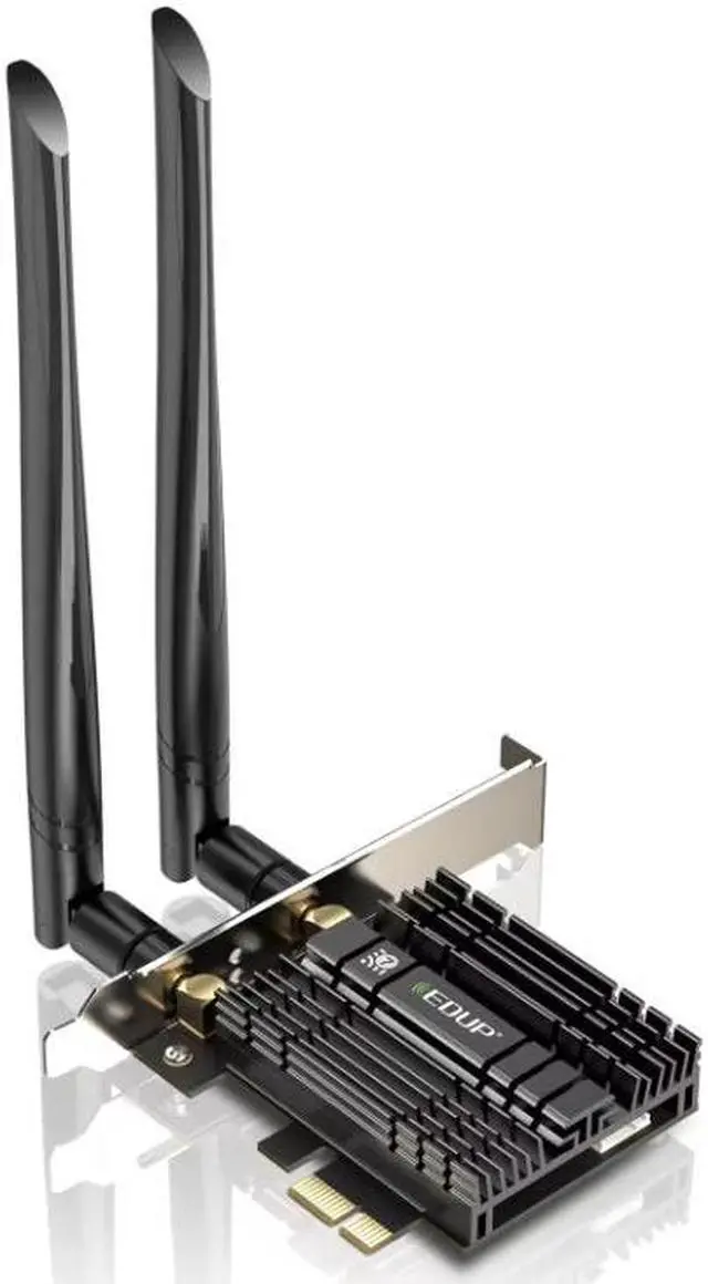 Alt view image 4 of 4 - EDUP 802.11be 8774Mbps Highly Integrated PCIe Wifi 7 Wireless Adapter Gaming Network Card with Intel Chipset - EP-BE9715GS