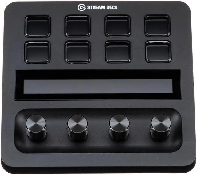 Alt view image 3 of 4 - Elgato Stream Deck + Audio Mixer Production Console Studio Controller 10GBD9901