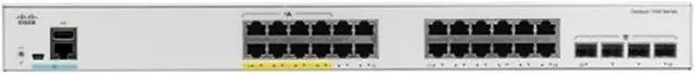 Main image of Cisco Catalyst C1200-24FP-4X Ethernet Switch, 24 Ports - Manageable - 10 Gigabit Ethernet - 10/100/1000Base-T, 10GBase-X - 3 Layer Supported