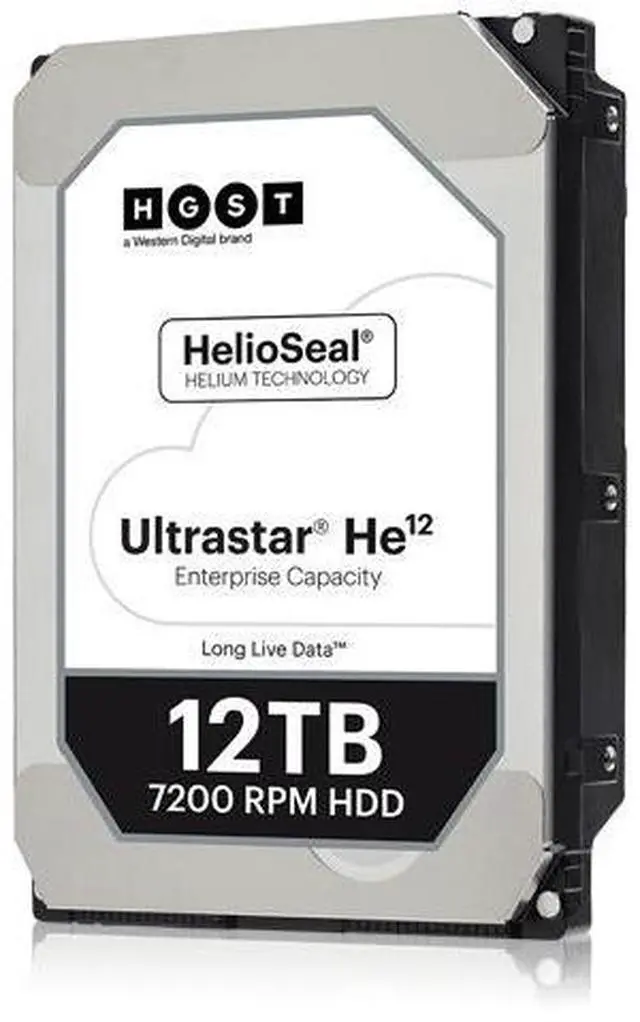 Alt view image 4 of 4 - HGST 12000GB 256MB 7200RPM SAS ULTRA 4KN TCG P3 HE12