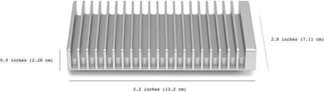 Alt view image 6 of 7 - OWC 4.0TB Express 1M2 USB4 Bus-Powered Portable NVMe SSD External Storage Solution