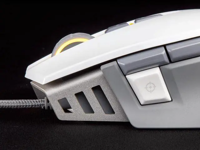 Alt view image 3 of 4 - Corsair M65 RGB Elite - FPS Gaming Mouse - 18,000 DPI Optical Sensor - Adjustable DPI Sniper Button - Tunable Weights - White