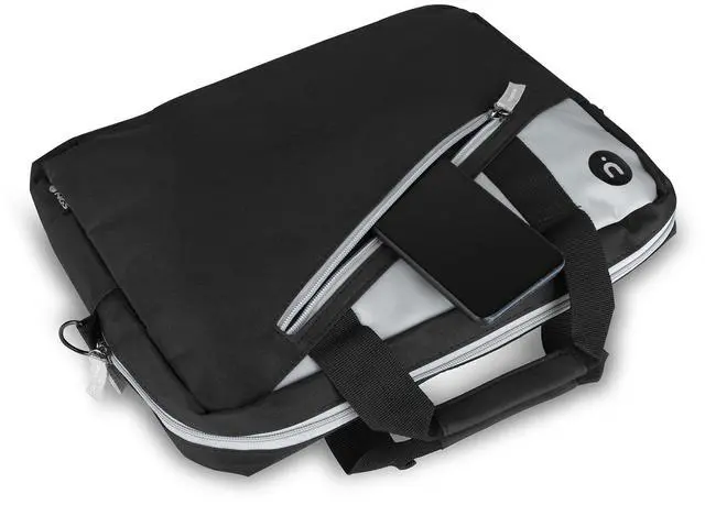 Alt view image 2 of 4 - NGS 14" Laptop Bag with External Pockets, Black, Gingerblack14