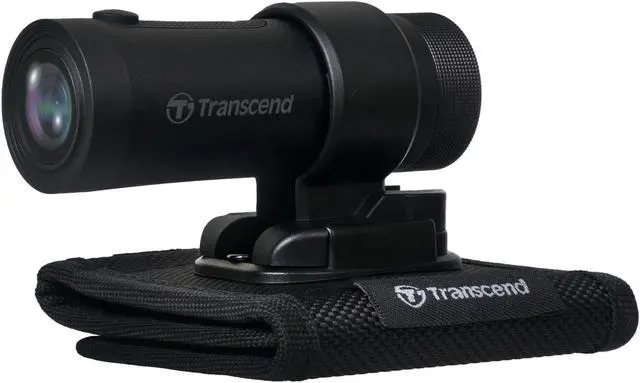 Main image of Transcend Motorcycle Dashcam DrivePro 20B with 64GB microSD, Full HD 1080p, Wi-Fi Streaming - TS-DP20B-64G