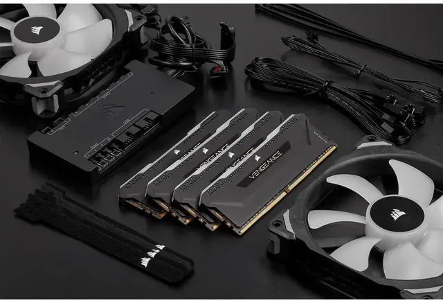 Alt view image 2 of 3 - CORSAIR Vengeance RGB Pro SL 16GB (2 x 8GB) 288-Pin PC RAM DDR4 3200 (PC4 25600) Desktop Memory Model CMH16GX4M2E3200C16