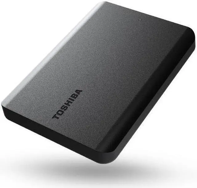 Alt view image 2 of 2 - Toshiba 1TB Canvio Basics USB3.2 External Hard Drive - Black
