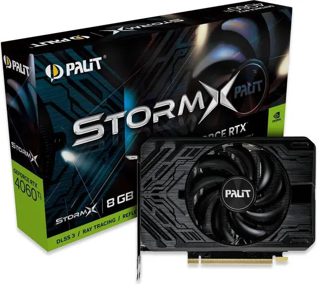 その他 PALIT GeForce RTX 8GB GDDR6 Palit GeForce RTX 4060 Ti 8GB StormX GDDR6 Single Fan