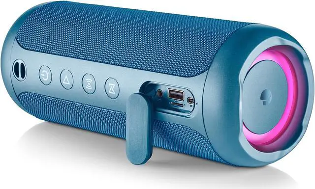 Main image of NGS Roller Furia 2 30W Waterproof BT Speaker with USB/FM/TF/AUX - Blue
