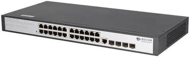 Main image of BDCOM S2500-C Series S2528-C - Switch - L3 Lite - managed - 24 x 10/100/1000 + 4 x 100/1000 SFP - rack-mountable