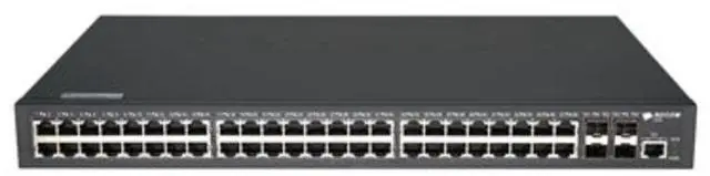 Main image of BDCOM S2900 L3-lite Series S2900-48T4X-2AC - Switch - L3 Lite - managed - 48 x 10/100/1000 + 4 x 10 Gigabit Ethernet / 1 Gigabit Ethernet SFP+ - rack-mountable