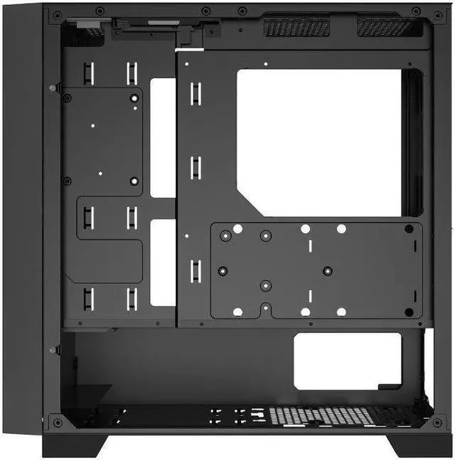 Alt view image 4 of 4 - PCCOOLER C3-D310BKP2-GL CPS C3D310 ARGB BK PC Case with 2 ARGB Fans Desktop Computer Case Gaming Case for M-ATX / ITX, 350MM Graphics Cards Support, 2 x 3.5 inch and 3 x 2.5 inch Storage Slots, Liquid
