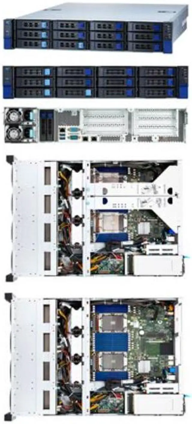 Alt view image 2 of 4 - Tyan Thunder SX TS65-B7126 - Server - rack-mountable - 2U - 2-way - no CPU - RAM 0 GB - no HDD - AST2500 - no OS - monitor: none - B7126T65V10E4HR