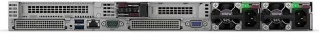 Alt view image 2 of 2 - HPE ProLiant DL325 Gen11 server with one AMD EPYC™ 9354P Processor, 256 GB (4x64 GB) Dual Rank Memory, one HPE MR408i-o Gen11 x8 Lanes 4GB Cache OCP SPDM Storage Controller, support 8 SFF - P72990-005
