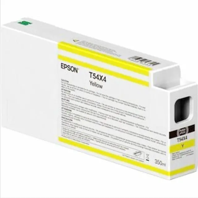 Alt view image 2 of 2 - Epson UltraChrome HD Inkjet Ink Cartridge - Single Pack - Yellow - 1 Pack 350 mL Model T54X400