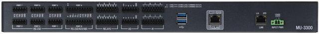 Alt view image 2 of 3 - Harman AMX MUSE Automation Controller - 8 Serial, 8 Relays, 8 IR, 8 IO & ICSLan 17" Width x 9.1" Depth x 1.7" Height Model AMX-CCC033