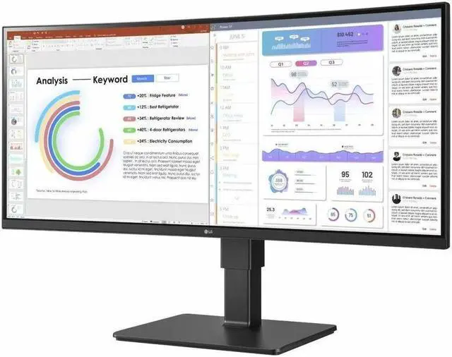 Main image of LG 34BQ77QE-B 34" WQHD 3440x1440 5ms 3800R Curved LCD IPS Monitor