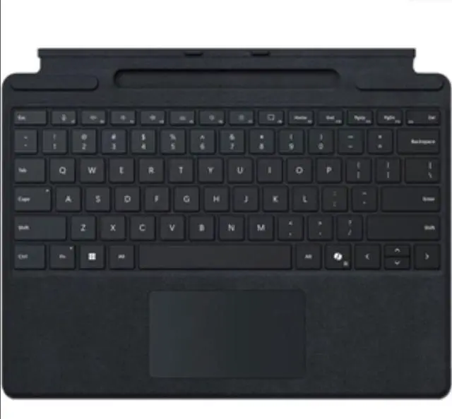Main image of Microsoft Keyboard/Cover Case Microsoft Surface Pro Tablet  8XB-00139
 - Black