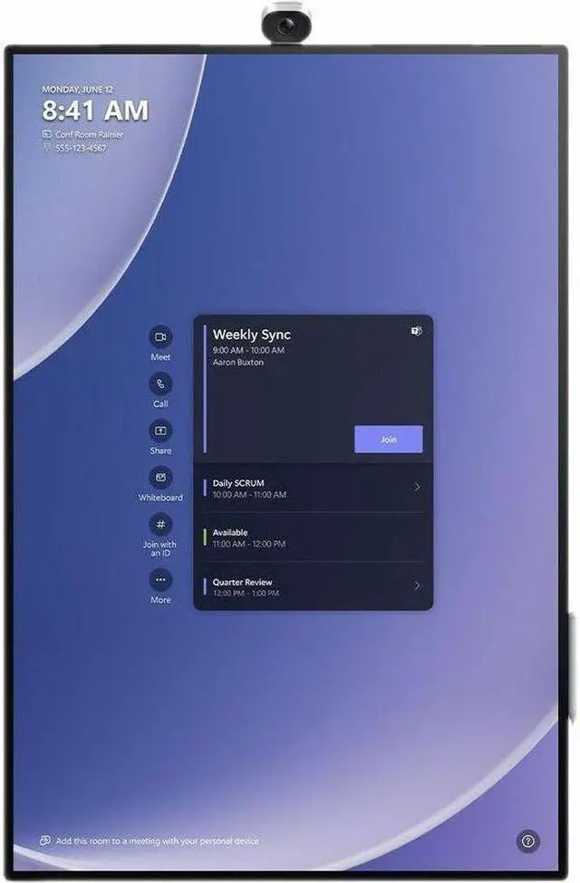 Alt view image 2 of 3 - Microsoft Surface Hub 3 for Business 50" LCD - Intel Core i5 - 32 GB - In-cell Touch - VXV-00001