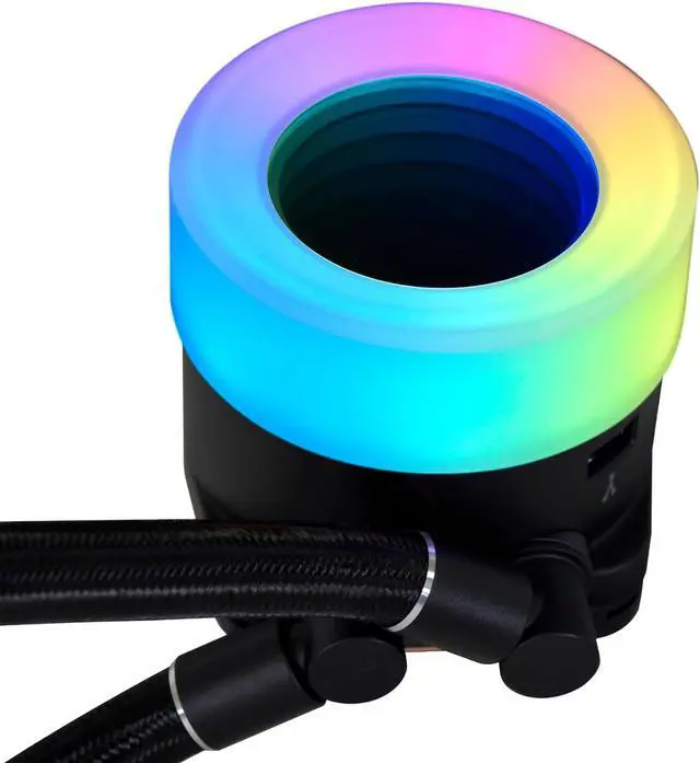 Alt view image 4 of 7 - Lian Li Galahad II Trinity 360MM- AIO CPU Liquid Cooler Pre-Installed ARGB Daisy-chainable Radiator Fans or UNI Fan SL-INF Fans - for Intel® LGA 1700, 1200, 115X, AMD® AM5/AM4 Sockets