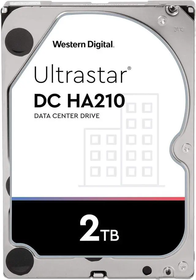 Main image of Western Digital Ultrastar DC HA210 HUS722T2TALA604 2 TB Hard Drive - 3.5" Internal - SATA (SATA/600) HUS722T2TALA604-1W10002