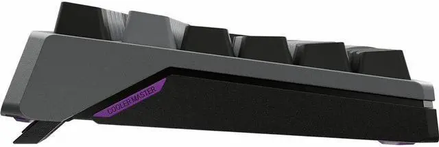 Alt view image 3 of 6 - Cooler Master MK770 Keyboard Wired/Wireless Connectivity Bluetooth/RF 2.40 GHz USB Type C Interface RGB LED Multimedia Hot Key(s) Acrylonitrile Butadiene Styrene (ABS) Mechanical Keyswitch Space Gray