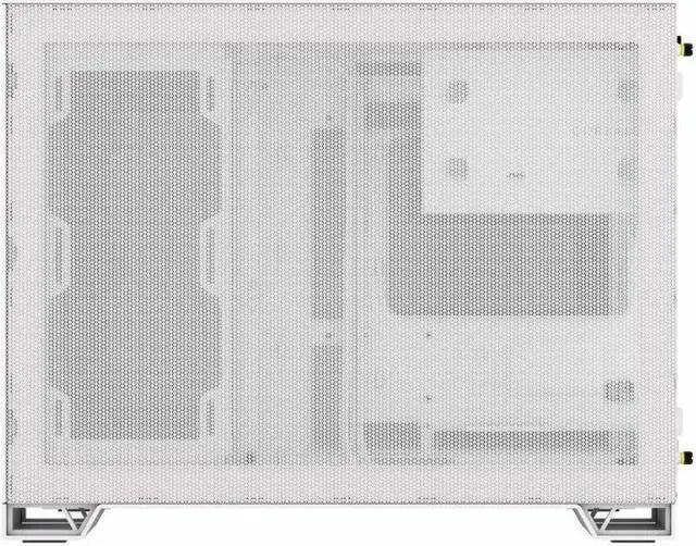 Alt view image 4 of 5 - CORSAIR iCUE LINK 2500X RGB Micro ATX Dual Chamber PC Case White Two Tempered Glass Panels 2x RX120 RGB Fans Included Highly Customizable