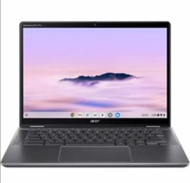 Alt view image 3 of 4 - Acer Chromebook Plus Spin 514 CPE594-1N CPE594-1N-30EM 14" Touchscreen Convertible 2 in 1 Chromebook - WUXGA - Intel Core 3 100U - 8 GB - 256 GB SSD - English (US) Keyboard - Iron