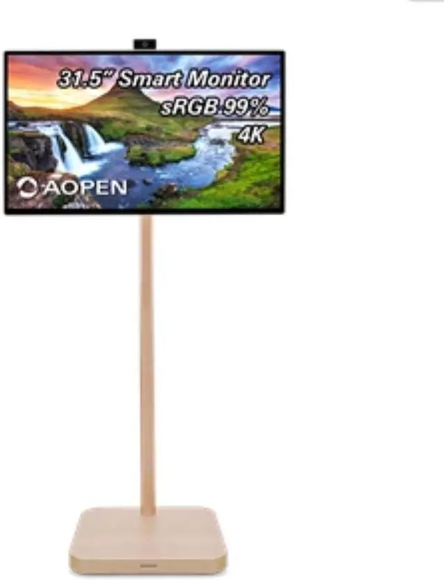 Main image of Acer AOpen 32S1UPRO 4K UHD LED Monitor - 16:9 - Gold 31.5" Viewable - Vertical Alignment (VA) - LED Backlight - 3840 x 2160 - 16.7 Million Colors - 350 Nit - 21 ms - Speakers - HDMI