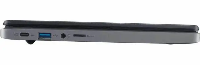 Alt view image 2 of 11 - Acer Chromebook 311 C723 C723-K1JM 11.6" Chromebook - HD - Octa-core (ARM Cortex A76 + Cortex A55) - 8 GB - 32 GB Flash Memory - English (US) Keyboard - Shale Black