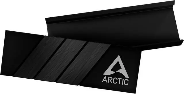 Alt view image 4 of 7 - ARCTIC M2 Pro Heatsink Cooler for M.2 2280 SSD, with ARCTIC TP-3 Thermal Pads, Compatible with PC and Gaming Consoles for Dual and Single-Sided SSDs Black