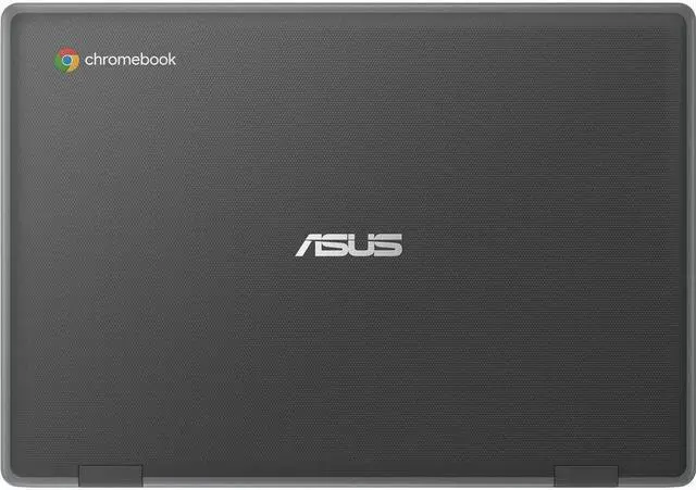 Alt view image 3 of 17 - Asus Chromebook CR1 CR1100CKA-YZ142T 11.6" Touchscreen Rugged Chromebook - HD - Intel Celeron N5100 - 4 GB - 32 GB Flash Memory - Dark Gray
