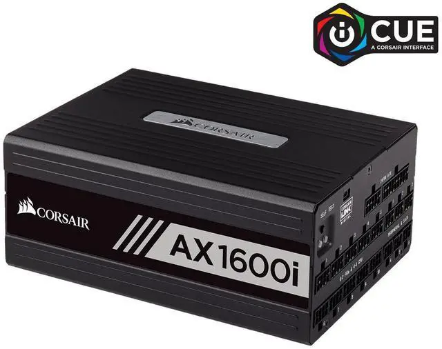 Alt view image 2 of 2 - CORSAIR AXi Series AX1600i CP-9020087-NA 1600W Digital ATX Power Supply