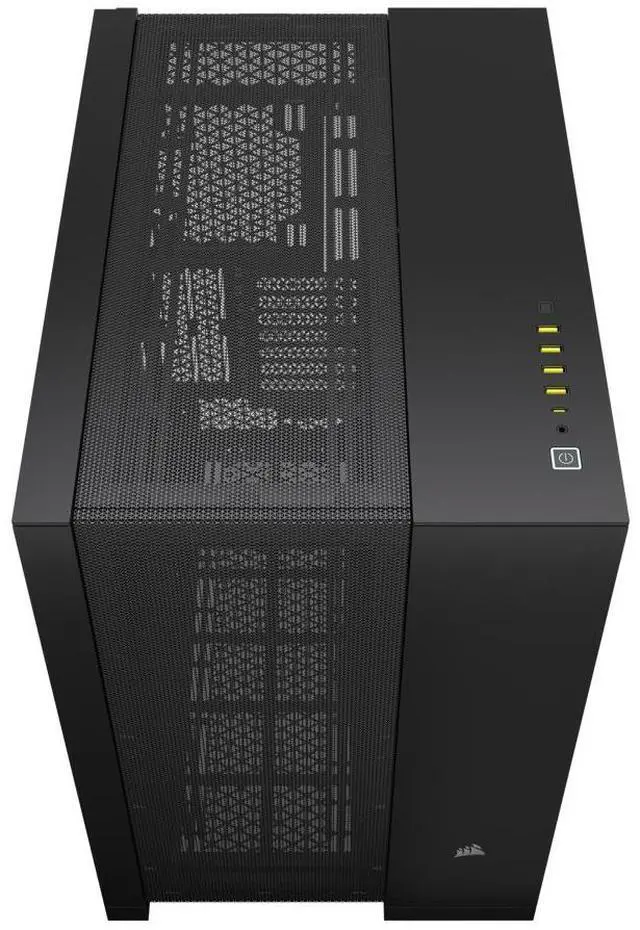 Alt view image 3 of 5 - CORSAIR 6500D Airflow Tempered Glass Super Mid-Tower, Black