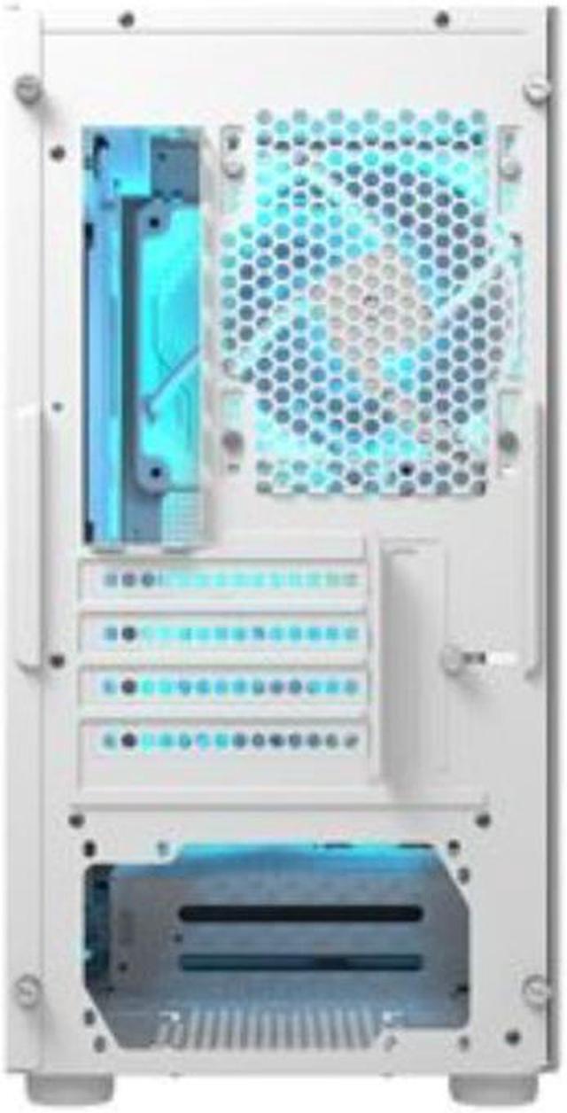 Alt view image 2 of 6 - Cougar UNIFACE RGB - Mid tower - extended ATX - windowed side panel (tempered glass) - no power supply - white - USB/Audio