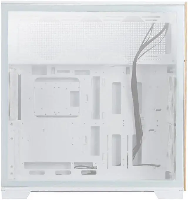 Alt view image 4 of 5 - In-Win Case Full Tower Tempered Glass PCIE USB / HD Audio White E-ATX