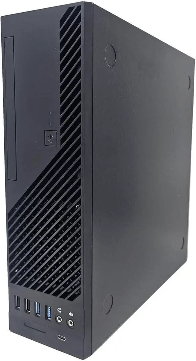 Main image of IN WIN CJ Series CJ712 Slim Chassis micro ATX 265 Watt (FlexATX) black USB/Audio