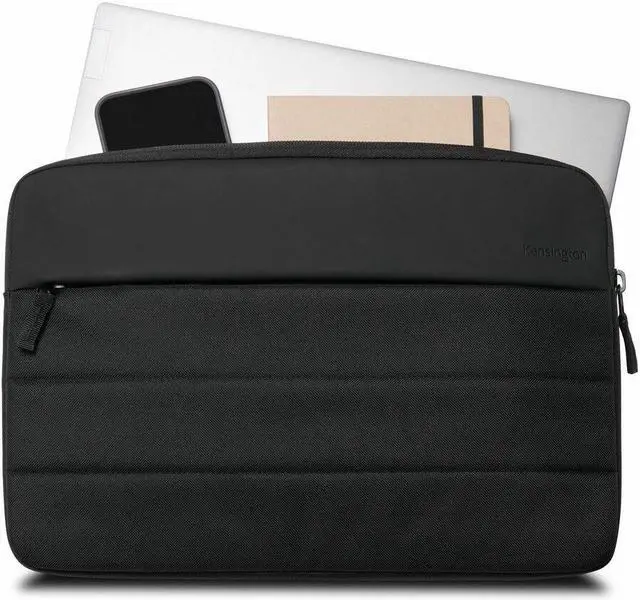 Alt view image 4 of 18 - Kensington 14" Carrying Case Sleeve for Notebook Black