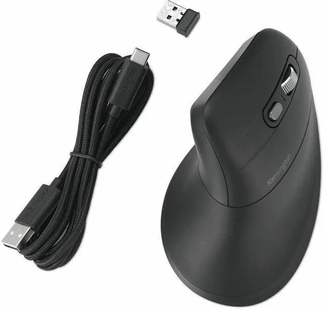 Alt view image 3 of 20 - Kensington Pro Fit Ergo MY630 EQ Rechargeable Mouse