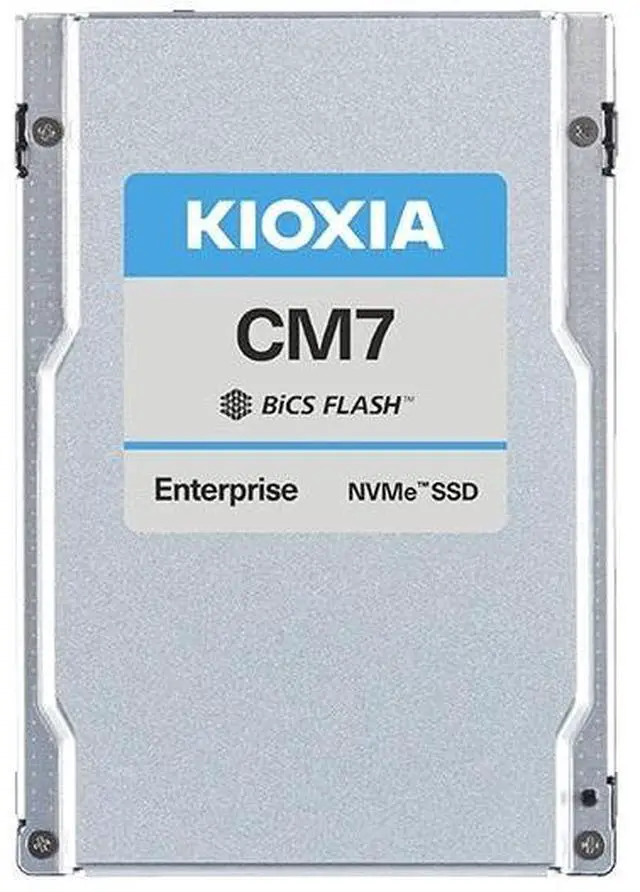 Alt view image 3 of 11 - Kioxia 7.68TB 2.5" PCIe5 CM7-R SDF7083GEB SIE 1 DWPD Bare SSD