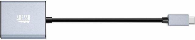Alt view image 2 of 20 - Adesso USB-C to Display Port Adapter