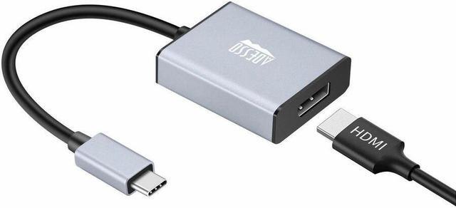 Alt view image 3 of 20 - Adesso USB-C to Display Port Adapter