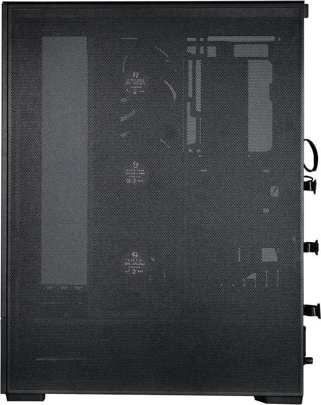 Alt view image 2 of 6 - Lian Li SUP 01-45L Stand-Up Platform case 120mm Fans-Dual ARGB Strips-Supports 360mm/280mm AIO-Black (SUP01X.US)