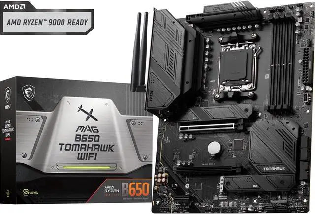 Main image of MSI MAG B650 TOMAHAWK WIFI AM5 AMD B650 SATA 6Gb/s DDR5 Ryzen 7000 ATX Motherboard